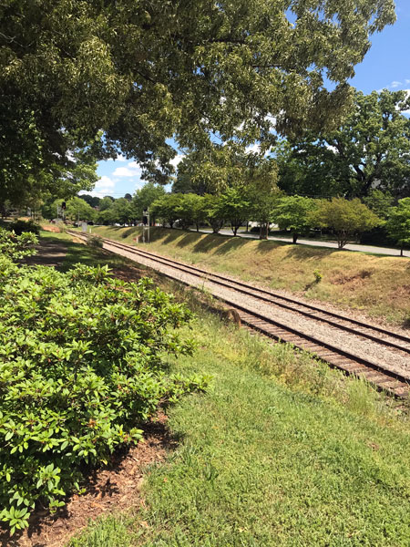 railroad track in Waxhaw NC